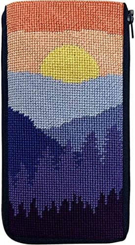 Eyeglass Case Needlepoint Kit Mountain Scene SZ3017