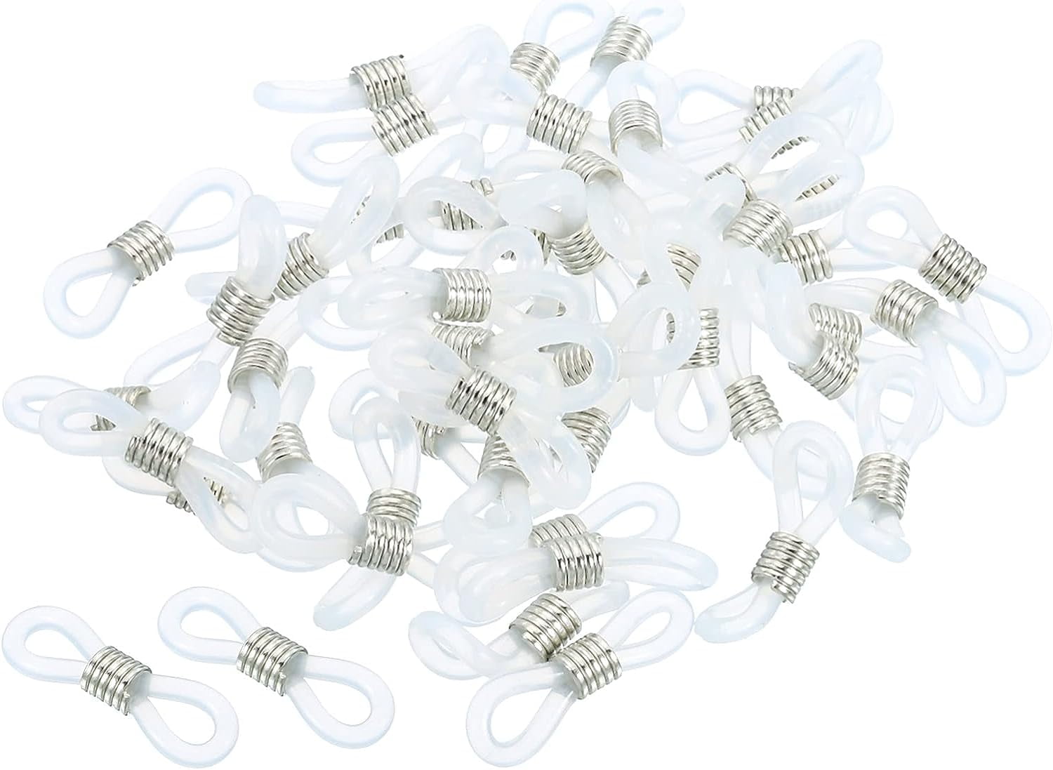 Eyeglass Chain Connector, Adjustable Silicone Rubber Strap Holder Chain