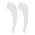 thumbnail image 1 of Eyeglass Ear Grips - 1 Pairs Eye Glasses Ear Grippers Anti-Slip Holder, Silicone Ear Hook, Glasses Ear Grip Sleeve Retainer for Sports Glasses, Sunglasses, Reading Glass, Clear, 1 of 4