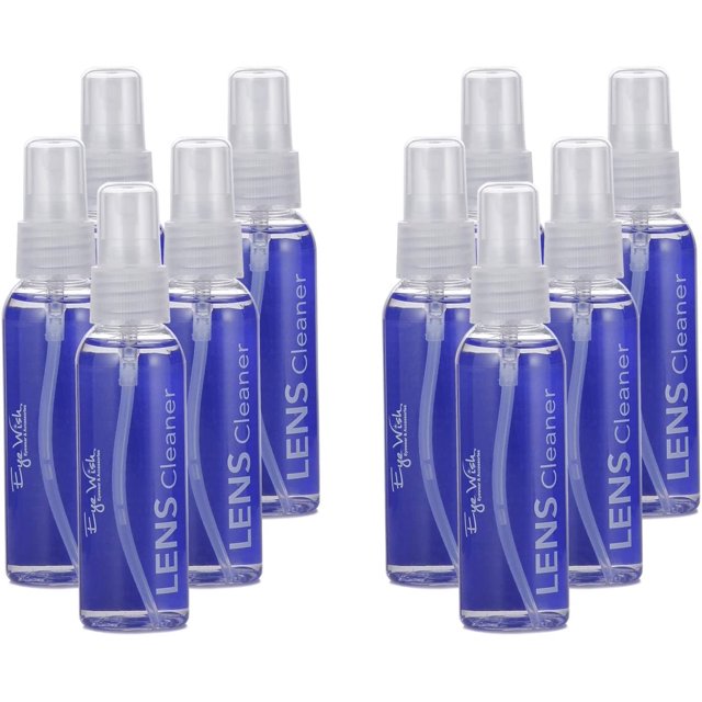 Eyeglass Lens Cleaner Spray 10 Pack of 2oz Glasses Cleaning Spray for