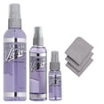 thumbnail image 1 of Eyeglass Lens Cleaner Spray  Pack of 1-8oz 1-4oz & 1-1oz Clear View Glasses Cleaning Spray & 3 Microfiber Cleaning Cloth for Screens, Lenses, or Sunglasses, 1 of 7
