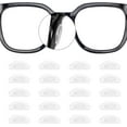 thumbnail image 1 of Eyeglass Nose Pads, Soft Silicone Adhesive Air Chamber Glasses Nose Pads, 3.5mm Heighten Nose Pads for Plastic Frames, 20 Pairs (Clear), 1 of 7