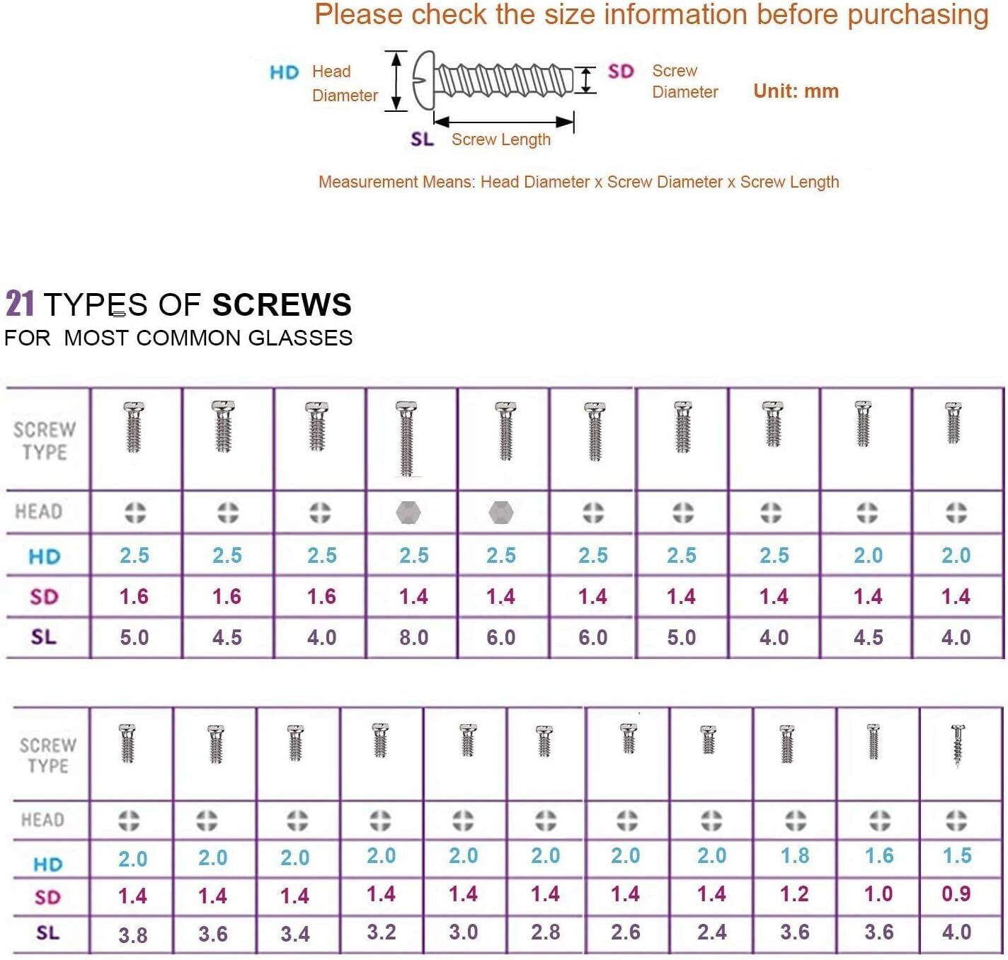 Eyeglass Nut Screws Nose Pads Screwdriver Glasses Watch Optical Tool