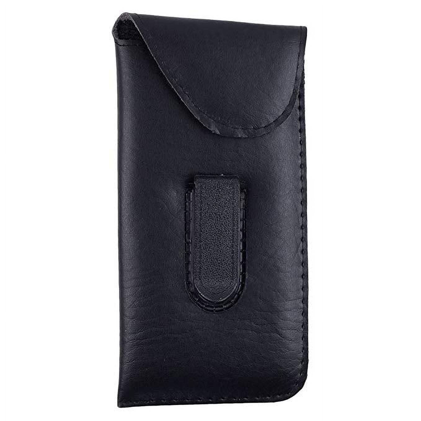 Eyeglass Pouch with Belt Clip, Protective Glasses Holder, PVC Slipin