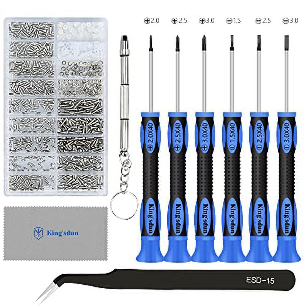 Eyeglass Repair Tool Kit, Kingsdun Glasses Precision Screwdriver Set