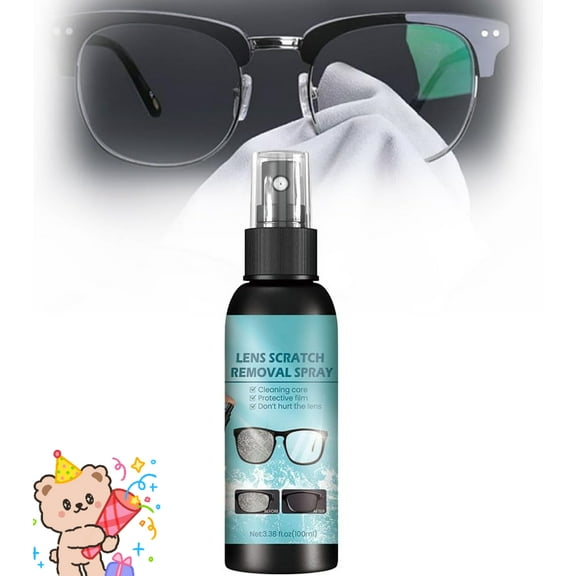 Eyeglass Scratch Remover, 2025 New Eye Glass Scratch Remover for Lenses, Scratch Remover for Eyeglasses, Lens Scratch Remover for Eye Glasses, Sunglass Scratch Remover Repair Cleaning Spray (1)