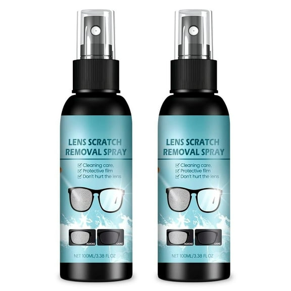 Eyeglass Scratch Remover, Eyeglass Scratch Remover for Lenses,2025 New Eye Glass Cleaners Spray, Lens Cleaner Spray for Eye Glasses,Quickly Repair Glass Scratch Removers Cleaning Spray