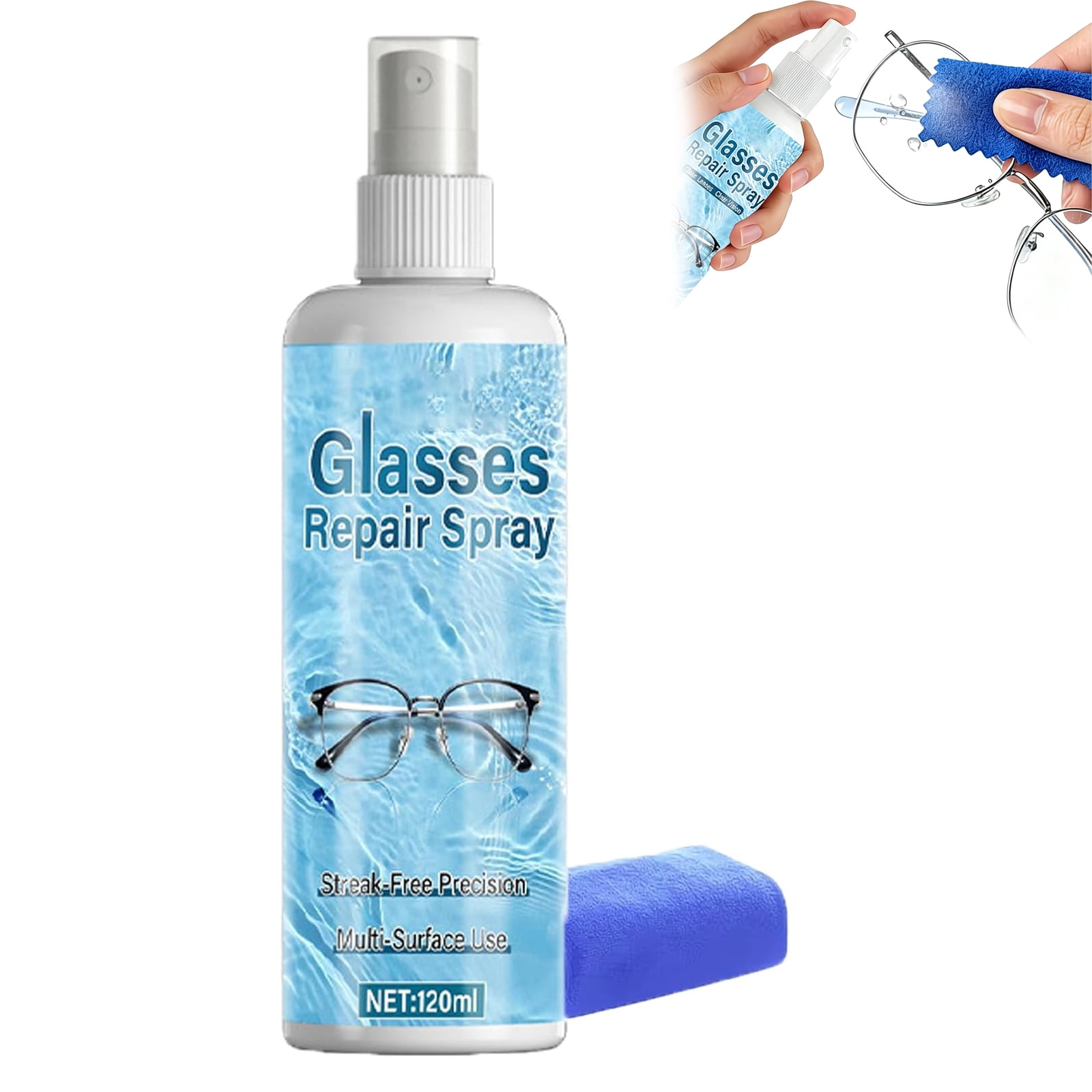 Eyeglass Scratch Remover Spray, Lens Scratch Remover For Eyeglasses ...