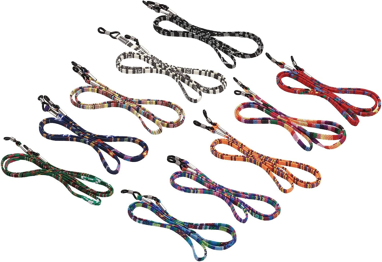 Eyeglass Strap, 10 Pack Eye Glasses String Colored Safety Lanyard