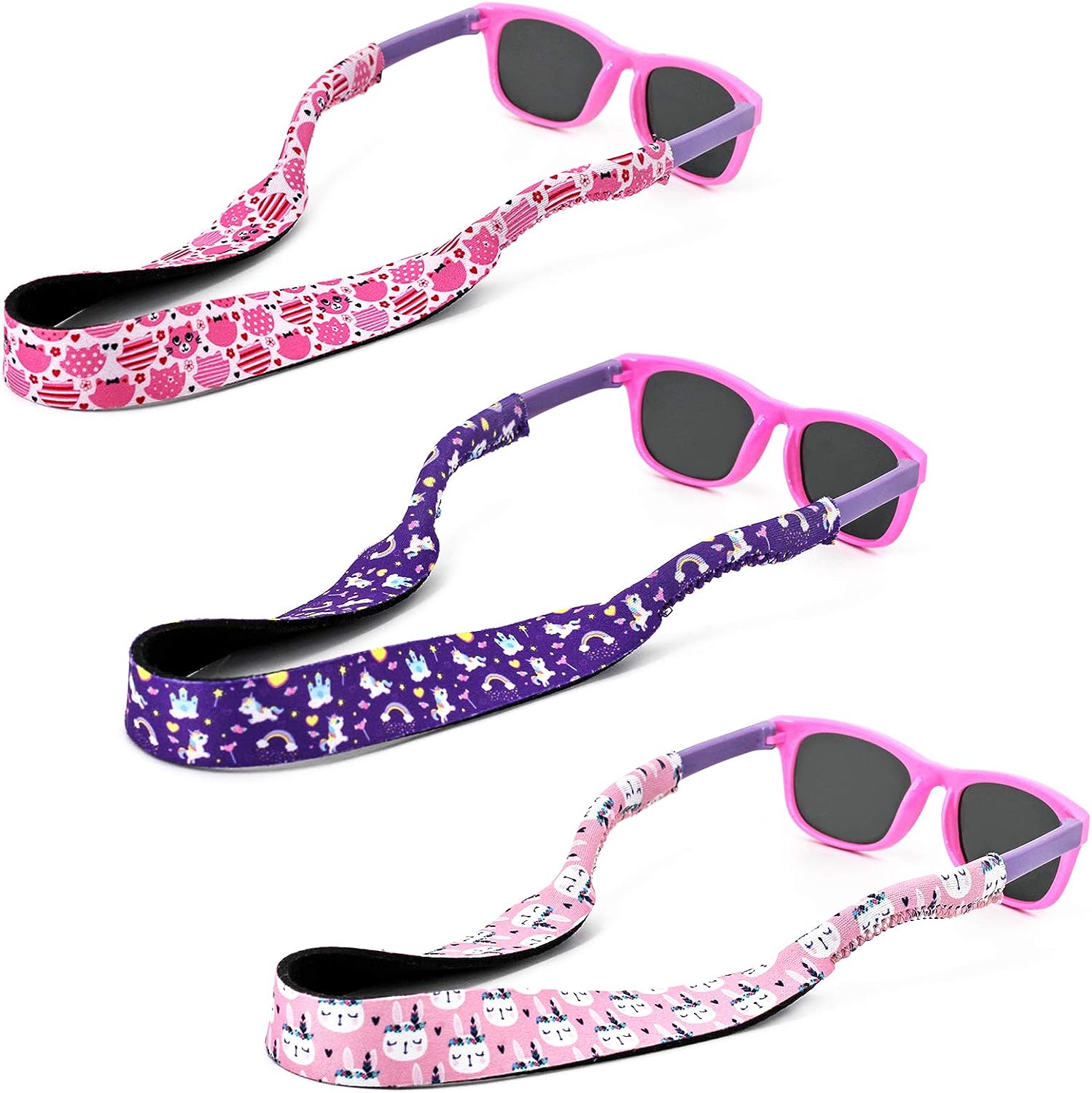 Eyeglass Strap for Kids, NoTail Adjustable Glass Retainers for Boys