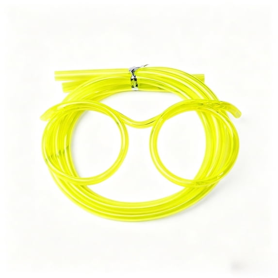 Eyeglass Straws,5.91 Inch Funny Round Straws Glasses,Reusable Flexible Twisty Straws Eyeglass Frame Drinking Straws,Hands-Free Drinking Straws for Party,Birthday & Daily Use,Yellow