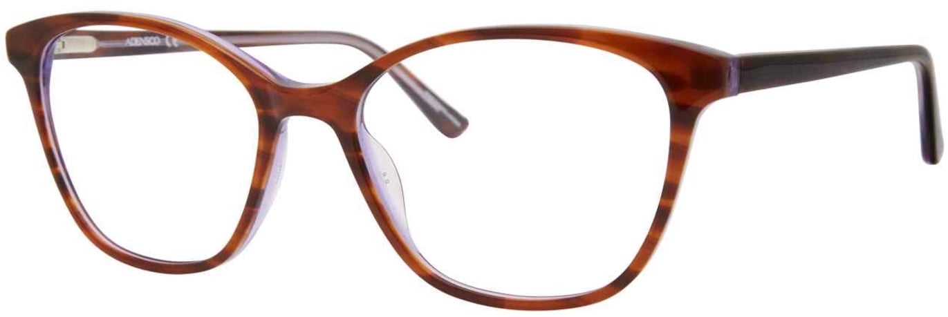 Eyeglasses Adensco AD 236 0AY0 Havana Violet - Walmart  display picture 1