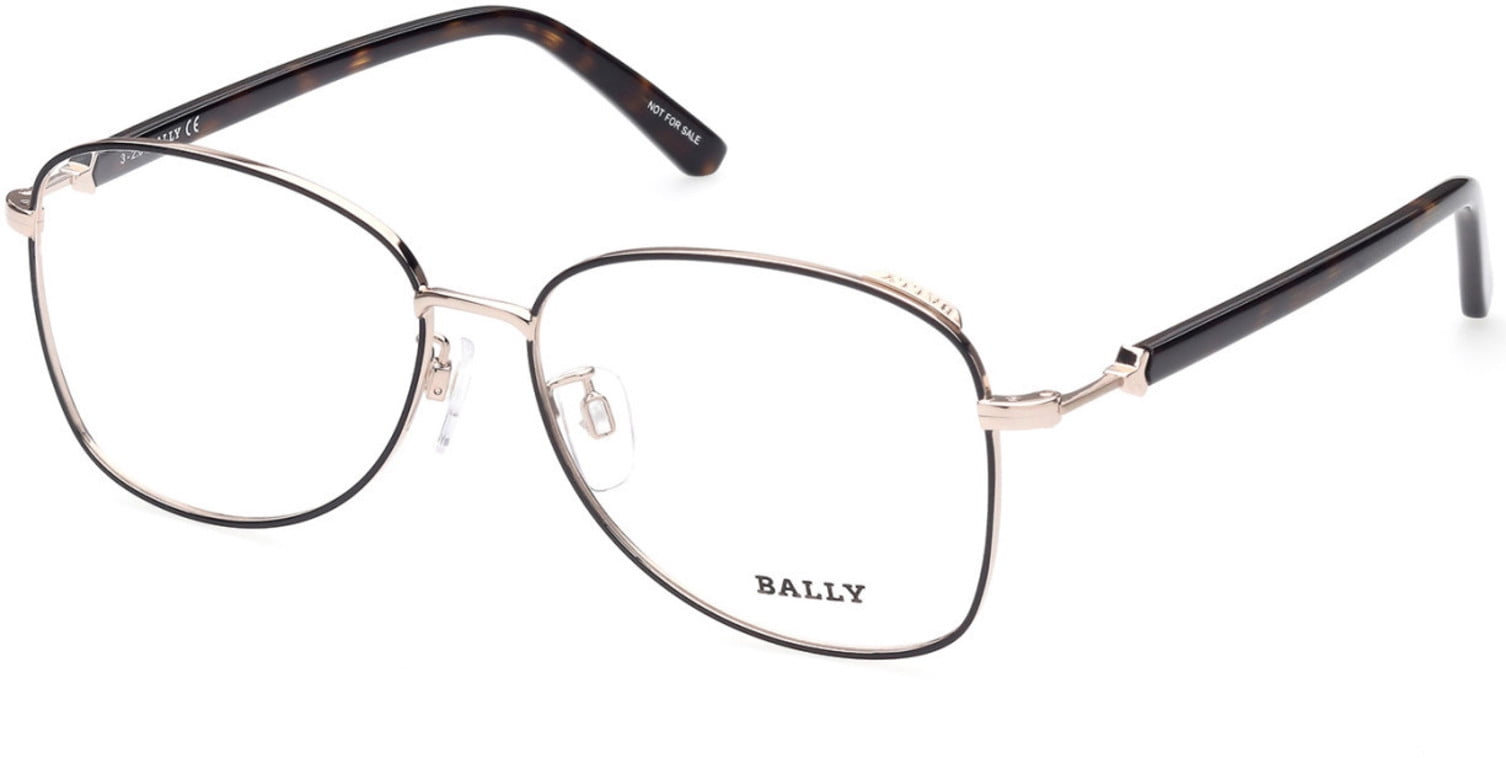 メガネ Bally BY5036H 028 Luxury Large Gold Frame Glasses 681590_1724071843822.jpg