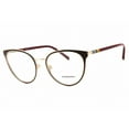 thumbnail image 1 of BURBERRY BE 1324 1265 Eyeglasses Bordeaux Gold Frame 52mm, 1 of 2