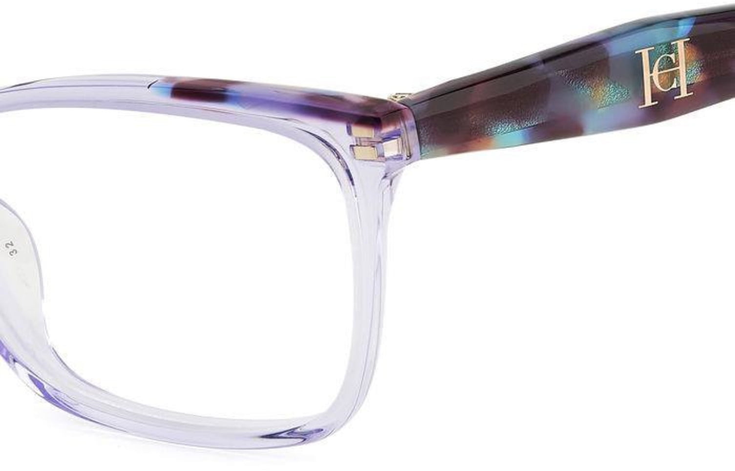 Carolina Herrera HER 0202/G 0S10 Women's Lilac Havana Eyeglasses