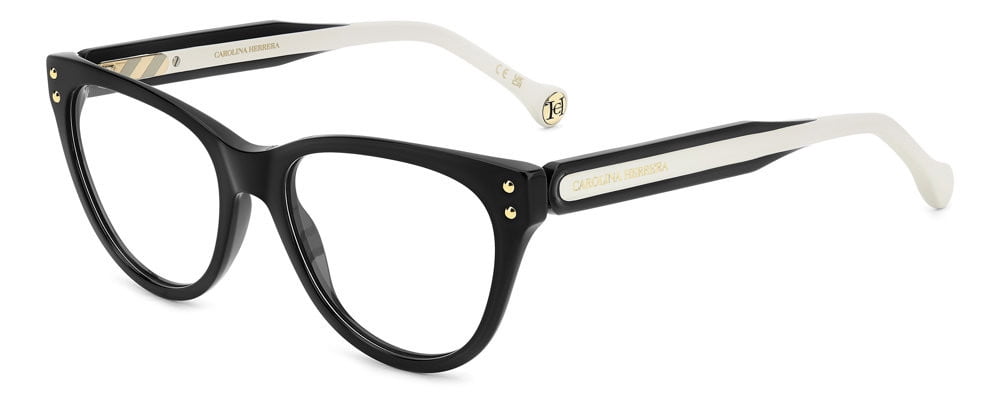 Carolina Herrera Black Plastic Glasses Women\'s (Frames) Carolina Herrera HER 0316 Square Glasses | Fashion Eyewear US main image 4