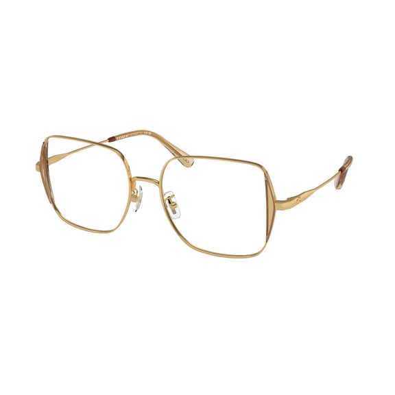 Coach HC5165D 9441 53mm Square Eyeglass Frames Women's Shiny Gold