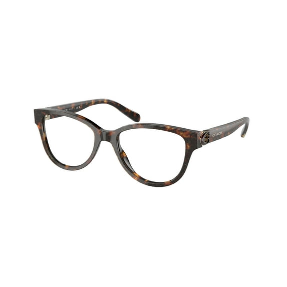 Eyeglasses Coach HC 6153 5547 Dark Tortoise Glitter Sig C