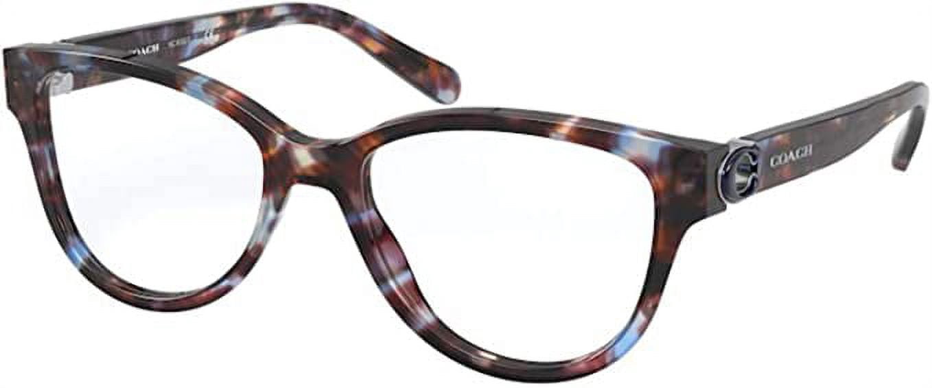 Eyeglasses Coach HC 6153 F Asian fit 5613 Blue Tortoise