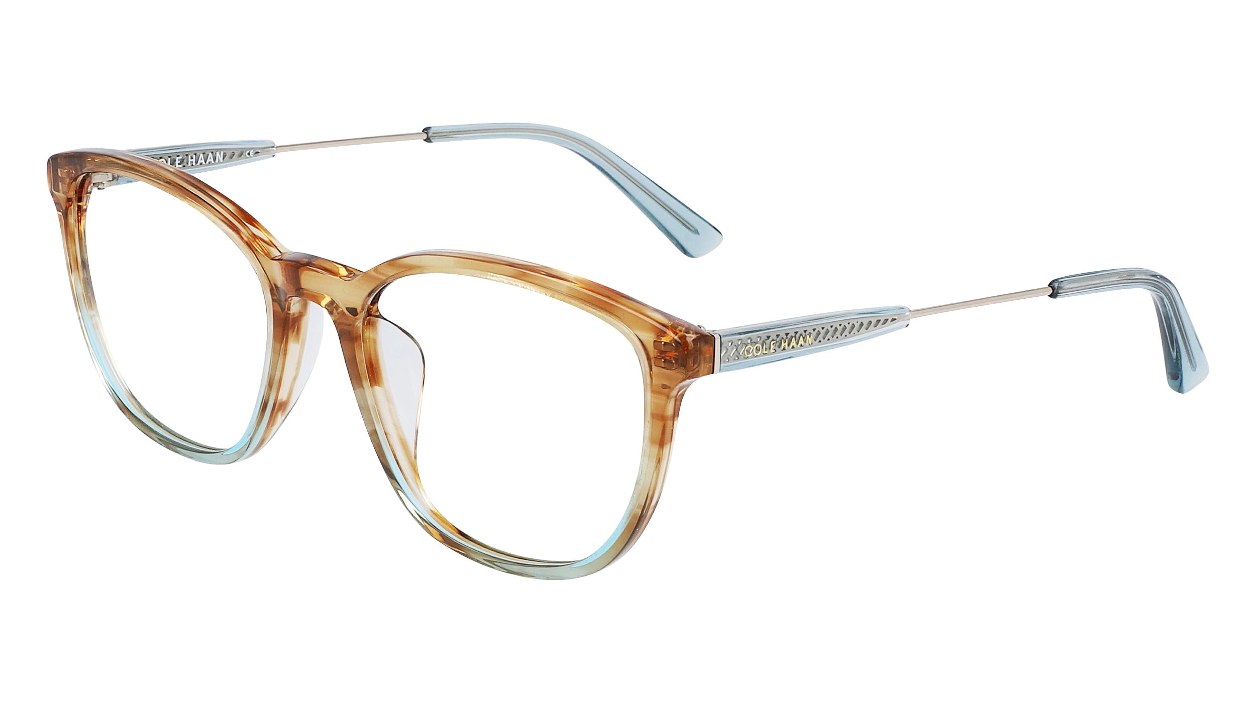 NWT WOMEN\'S COLE HAAN EYEGLASS FRAMES CH5046 TEAL Cole Haan CH5030 Glasses | Free Shipping and Returns | Eyeconic main image 4