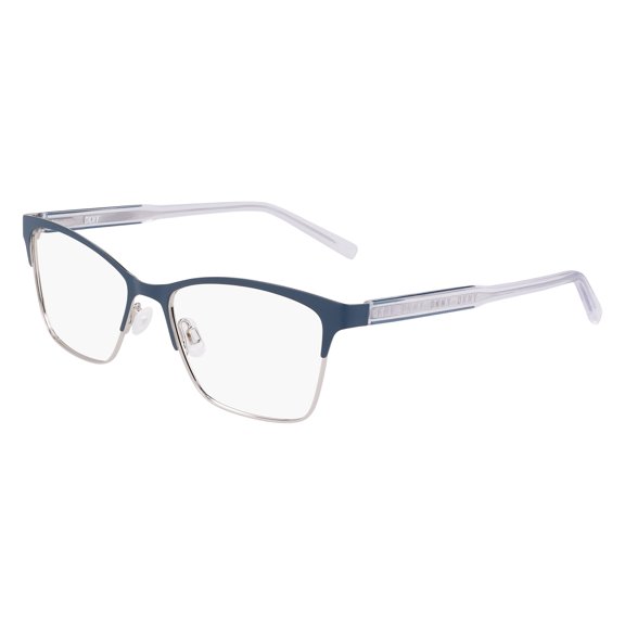DKNY DK3008 440 53mm Cat Eye Eyeglass Frames Women's Teal/Silver