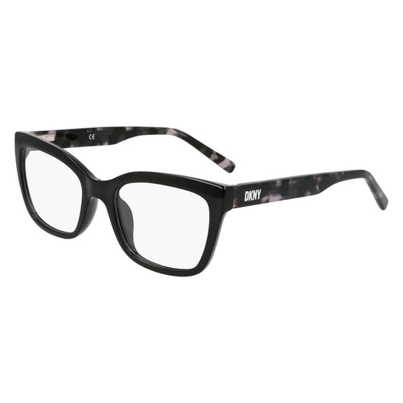 DKNY DK5068 001 Women's Black Crystal Full Rim Frame Eyeglasses