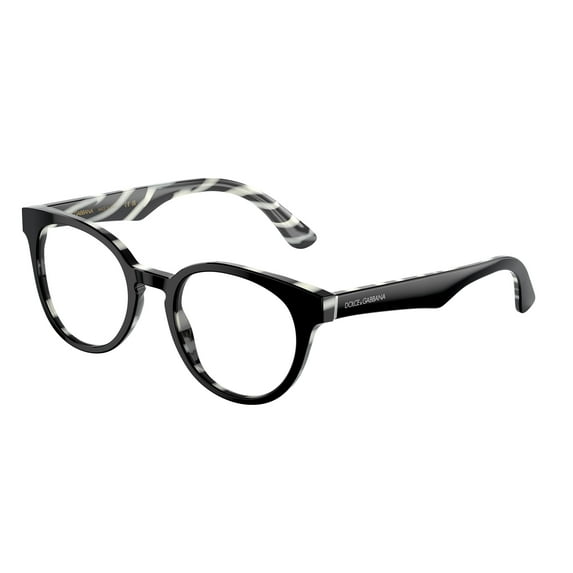 Eyeglasses Dolce & Gabbana DG 3361 3372 Top Black On Zebra