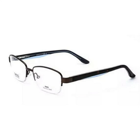 Eyeglasses Emozioni 4373 0HGC Brown Havana Blue / 00 Demo Lens