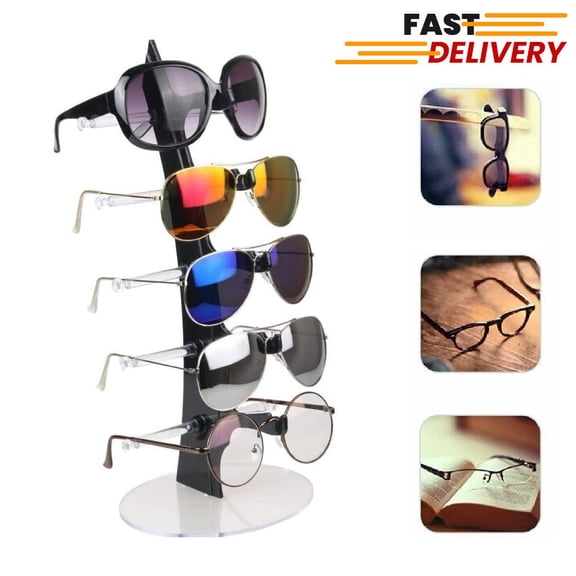 Eyeglasses Frame Riser Display Stand Sunglasses Rack Sunglasses Rack Holder Acrylic Eyewear Display Stand Holder