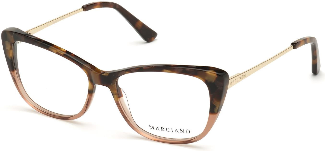 Eyeglasses Guess By Marciano GM 0352 052 Havana Gradient Shiny Pale Gold Walmart Business Supplies