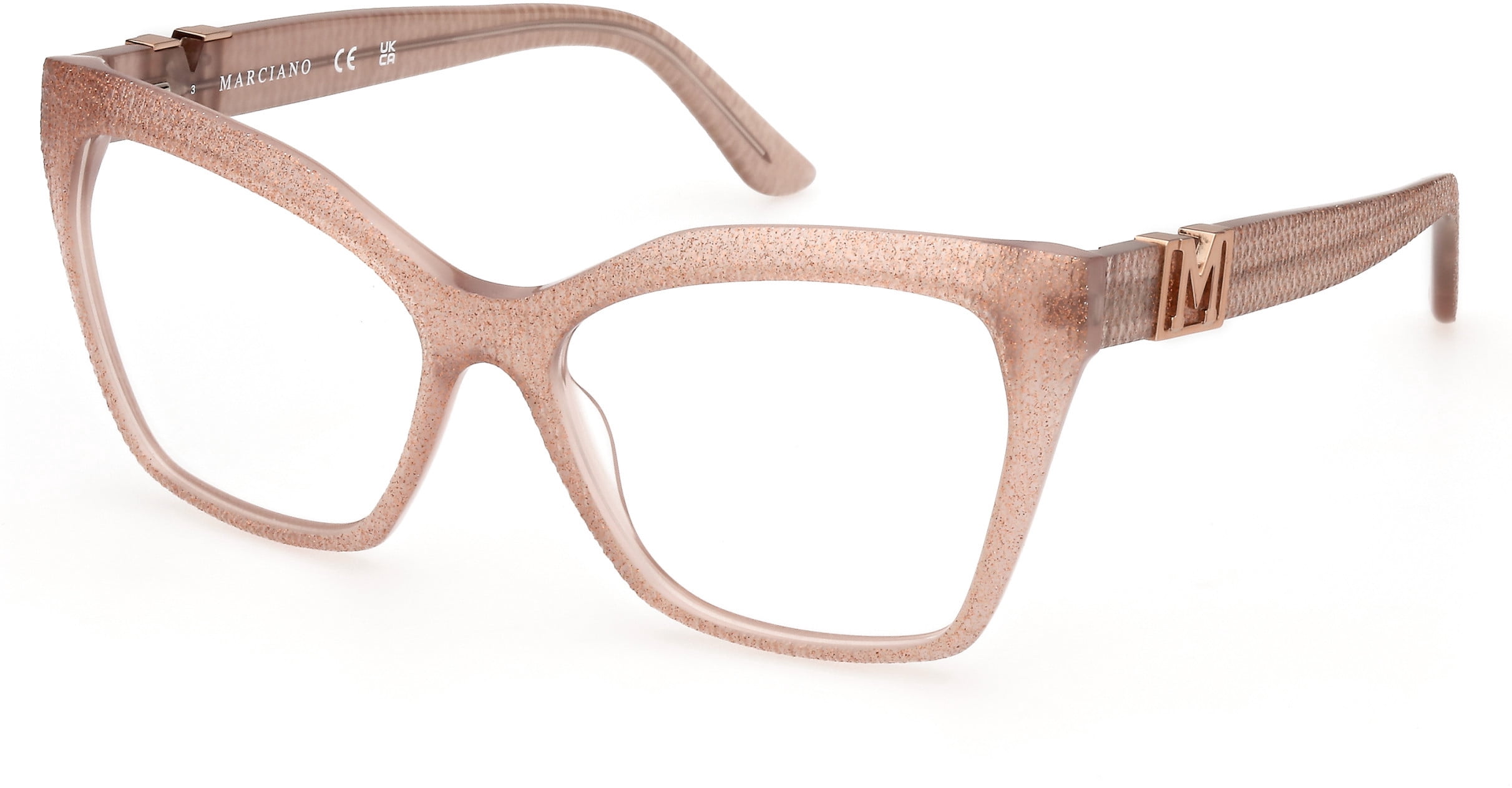 Eyeglasses Guess By Marciano GM 50009 057 Shiny Beige  display picture 1