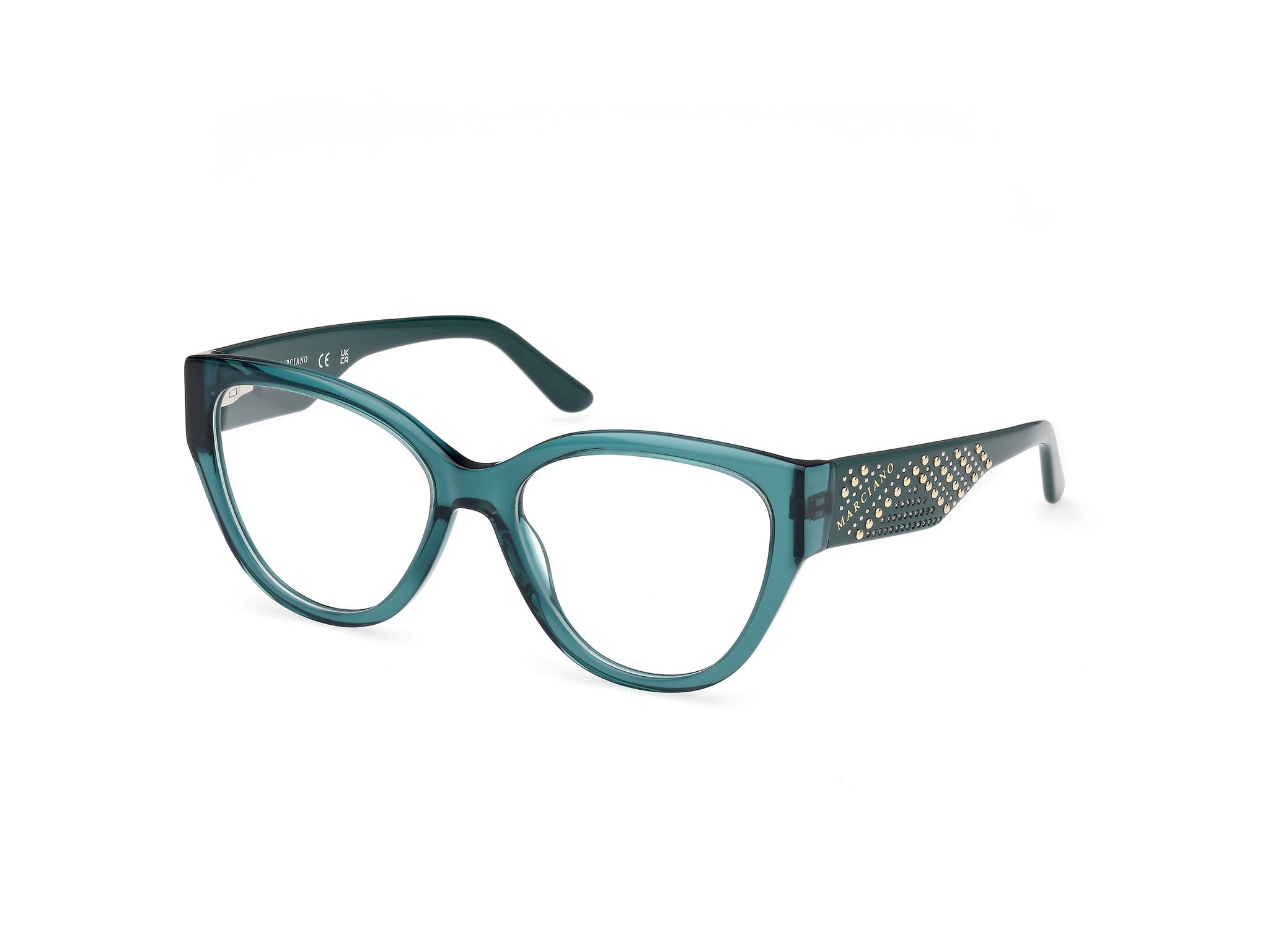 NWT Guess GU50251-096-56 Dark Green 56mm Eyeglasses GUESS Eyeglass Frames & Frames for Glasses | Green - Walmart.com main image 2
