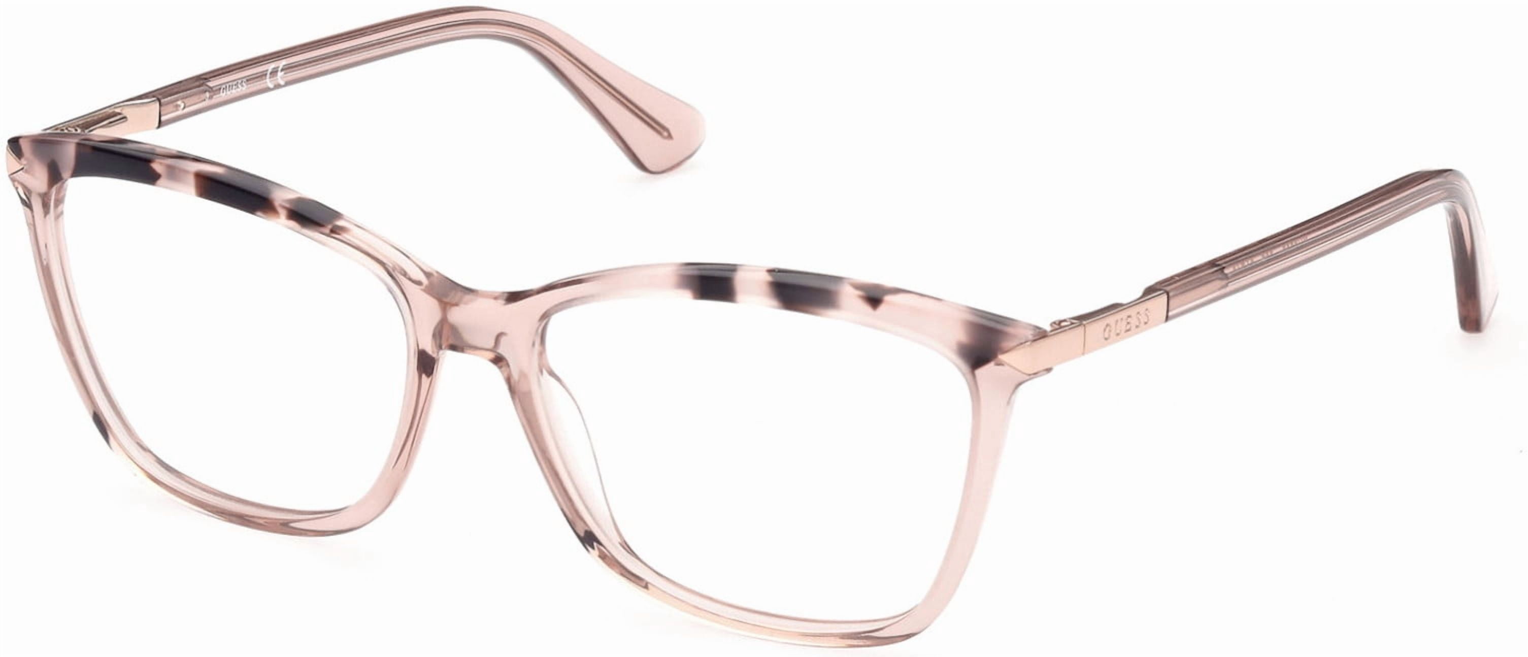 Guess GU2880 Eyeglasses Frames RXABLE. 057 Shiny Beige. NWT Guess GU2880 057 Clear Brown Eyeglasses | SmartBuyGlasses US main image 2