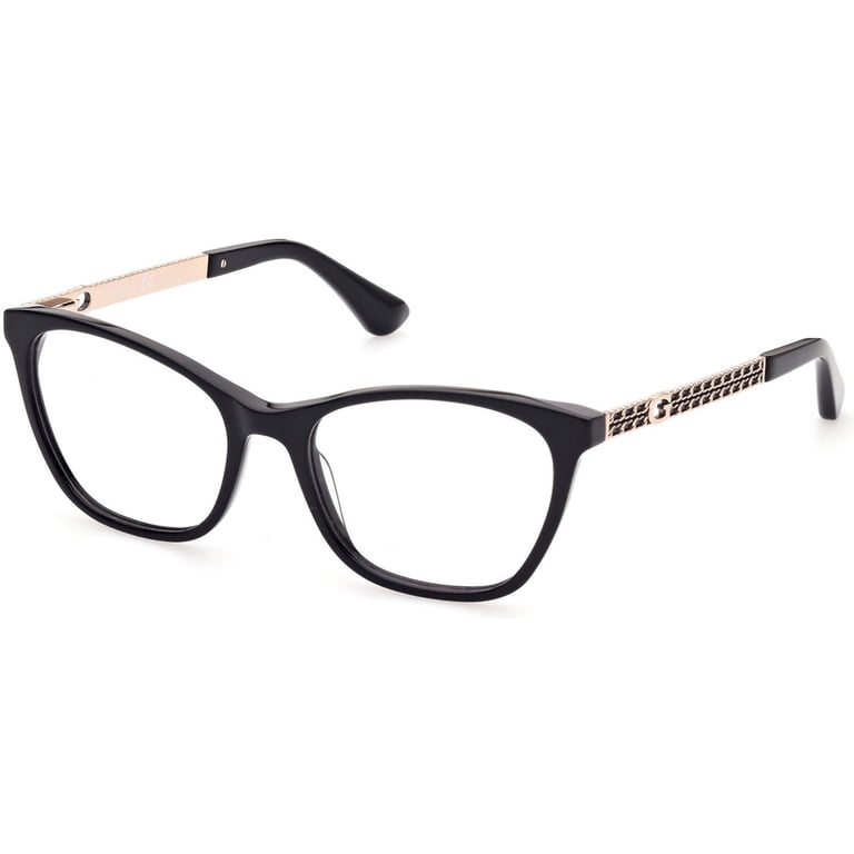 Eyeglasses Guess GU 2882 001 Shiny Black / Animal/Monocolor  display picture 2