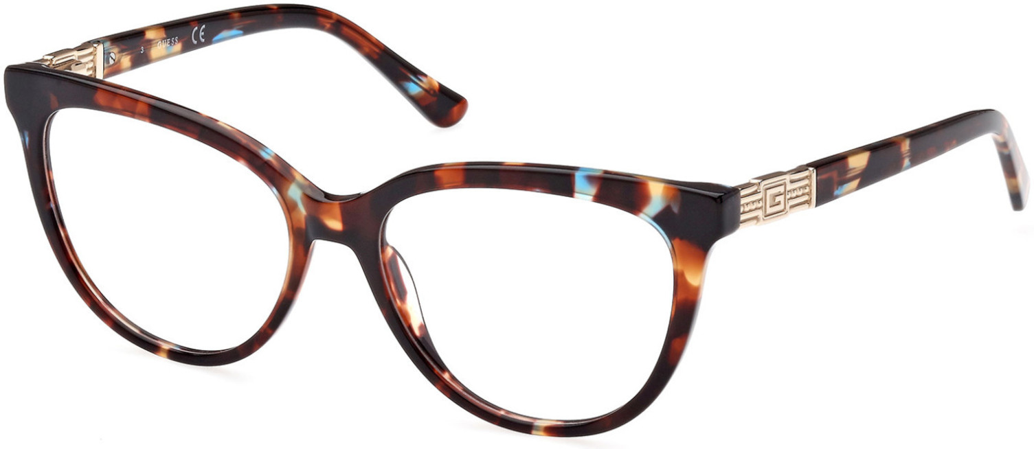 NEW Guess GU2942 056 Blue and brown tortoiseshell eye glasses Kits.com -- Guess GU2942 main image 3