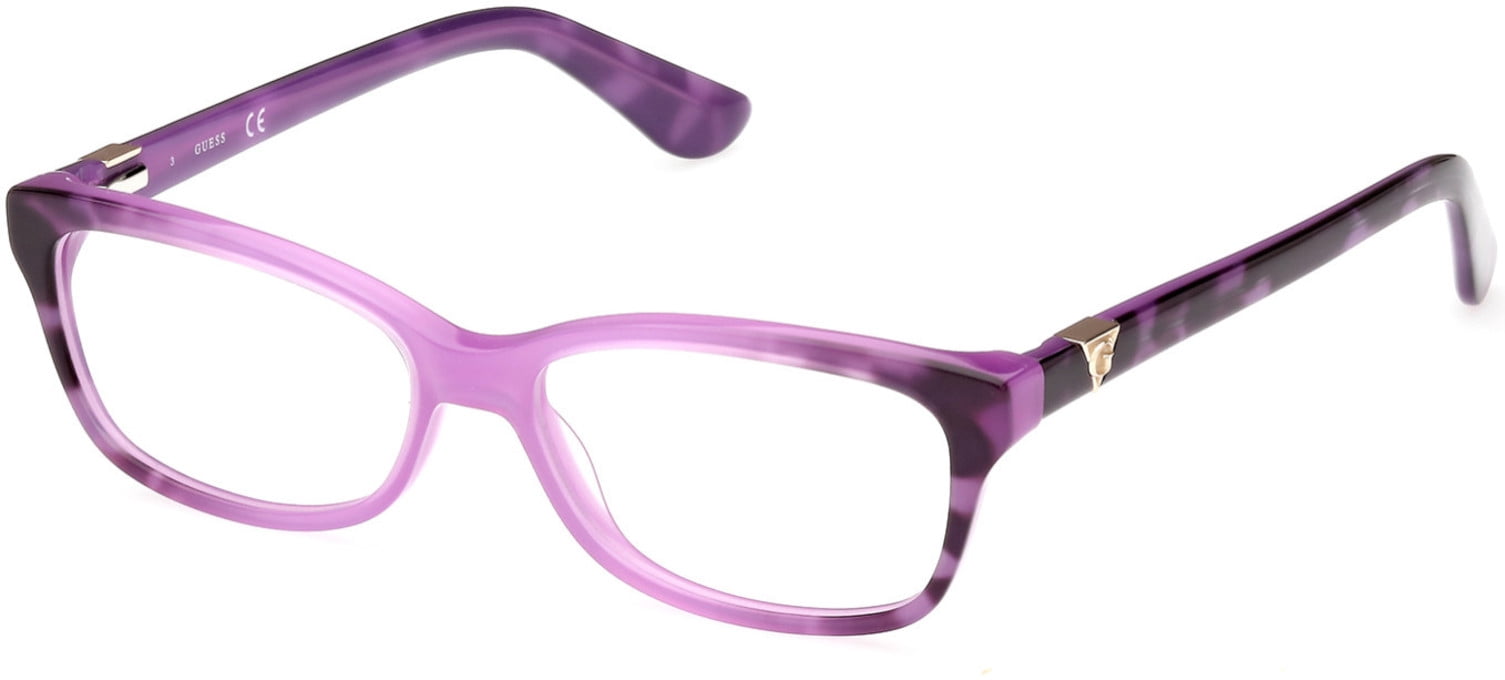 NWT Guess GU2911V-078-57 Purple Gold 57mm Eyeglasses GUESS Eyeglass Frames & Frames for Glasses | Purple  main image 3
