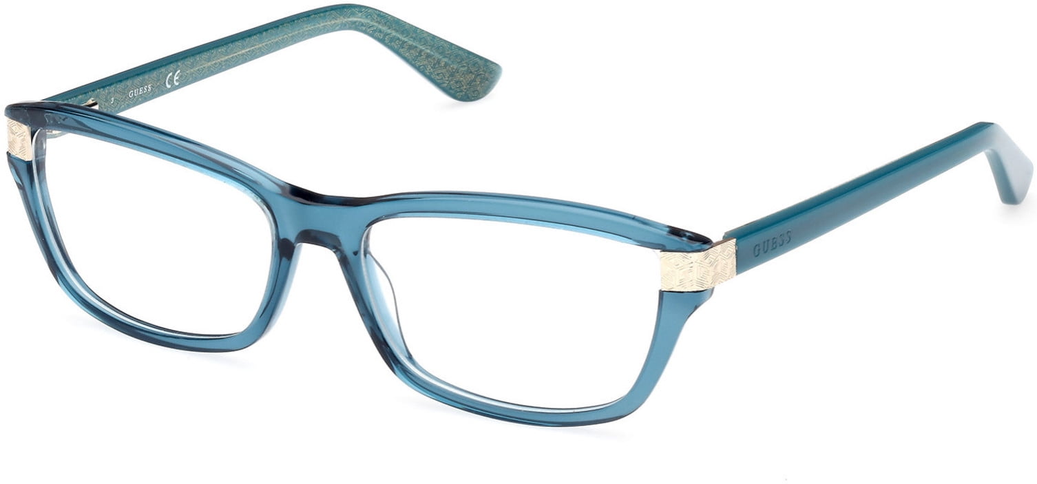 NWT Guess GU50246-090-54 Blue 54mm Eyeglasses Guess GU50246 Eyeglasses | FramesDirect.com main image 2