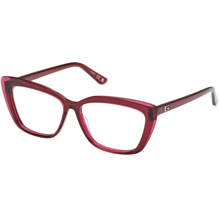 Eyeglasses Guess GU 2977 069 Shiny Bordeaux / - Walmart.com