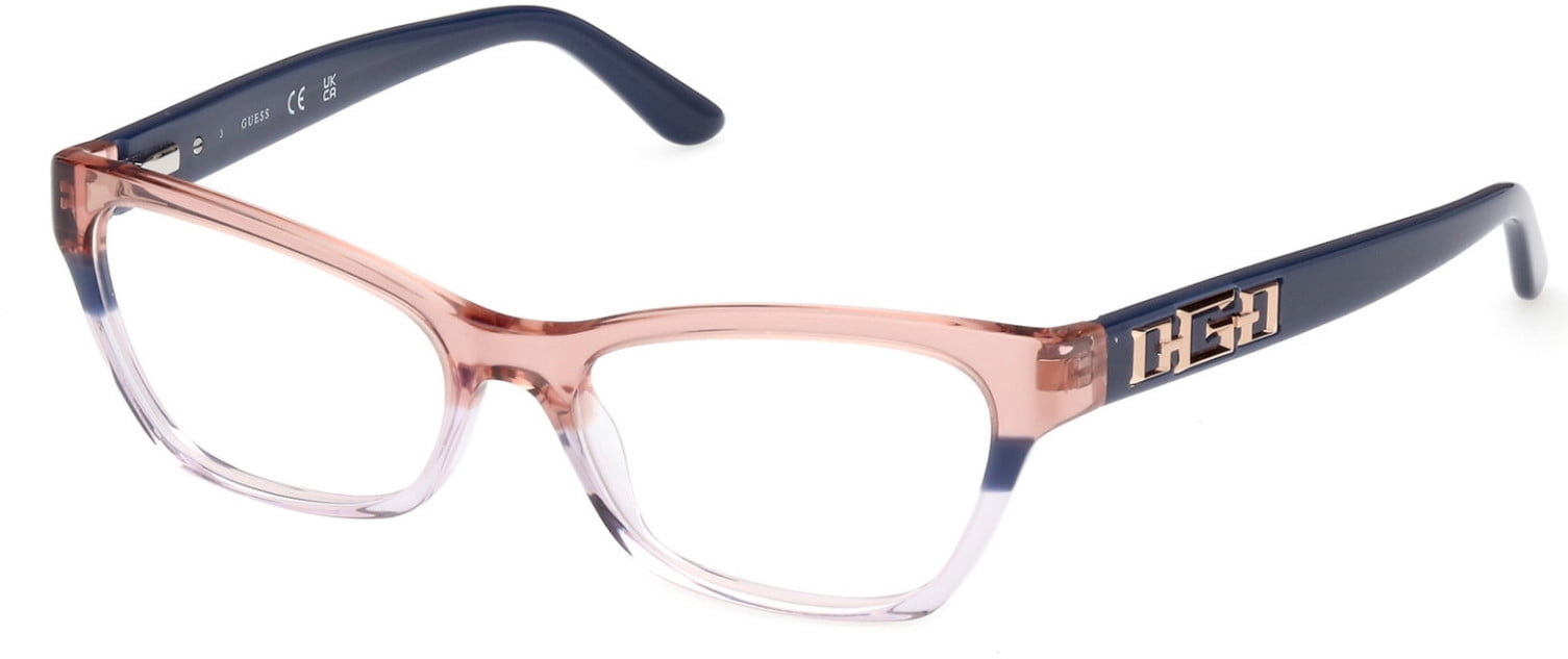 NWT Guess GU50092-H-092-50 Op Blue 50mm Eyeglasses GUESS Eyeglass Frames & Frames for Glasses | Blue - Walmart.com main image 4