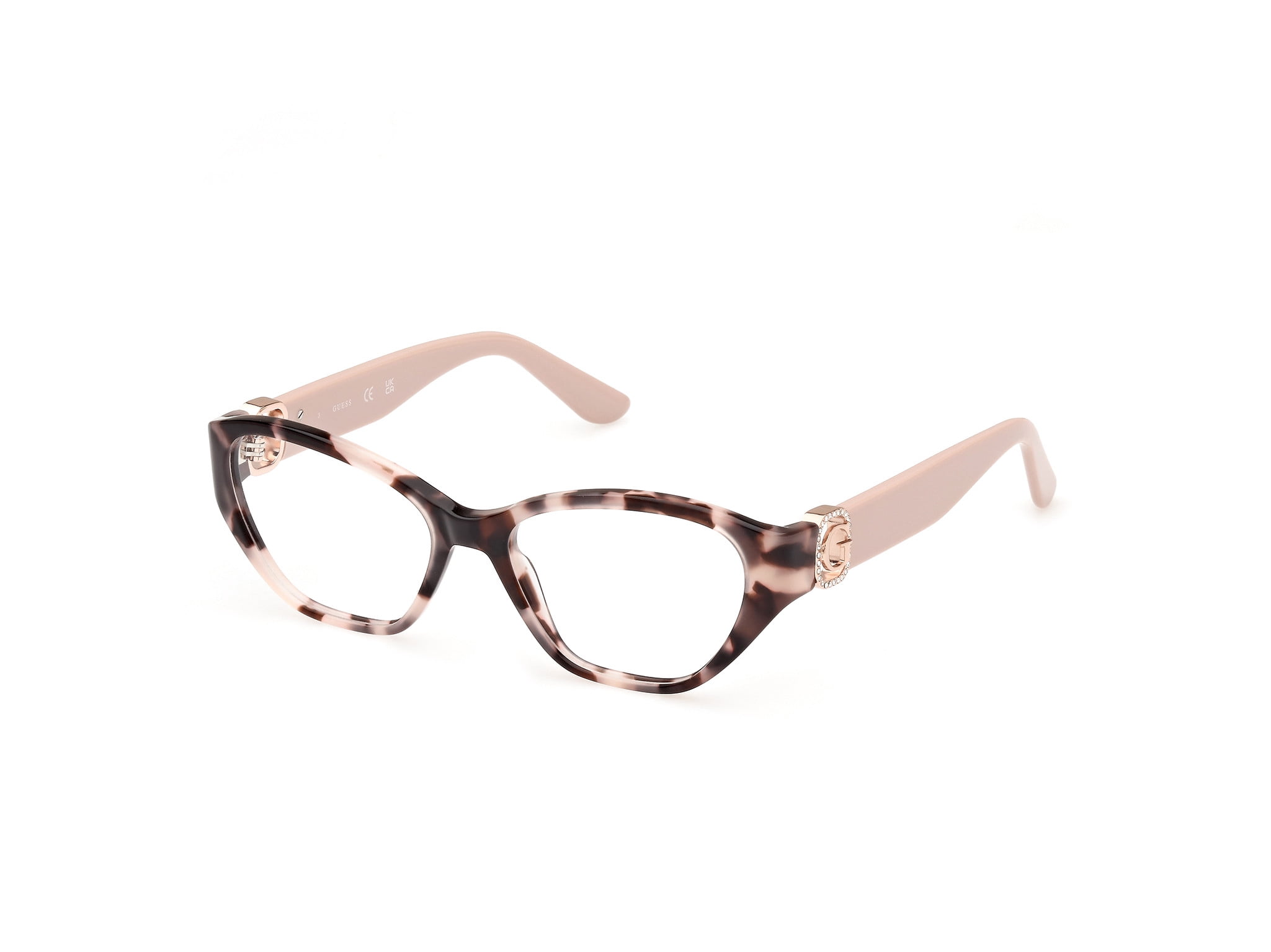 Eyeglasses Guess GU 50119 055 Coloured Havana / Shiny Light 