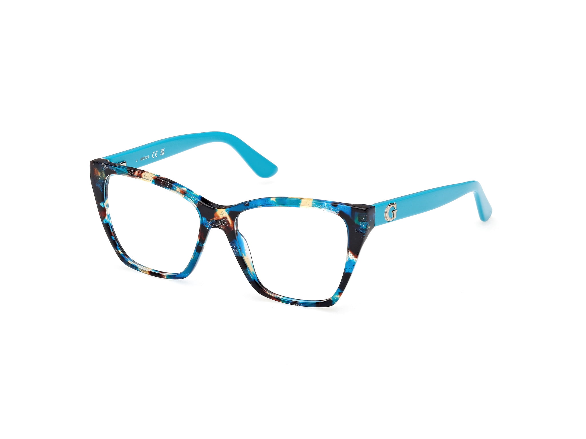 NWT Guess GM0378-53020 Blue 53mm Eyeglasses Guess GU8290 Eyeglasses | Select Eyewear main image 3