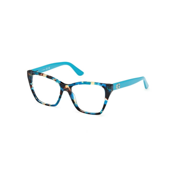 Eyeglasses Guess GU 50235 087 Turquoise/Havana /
