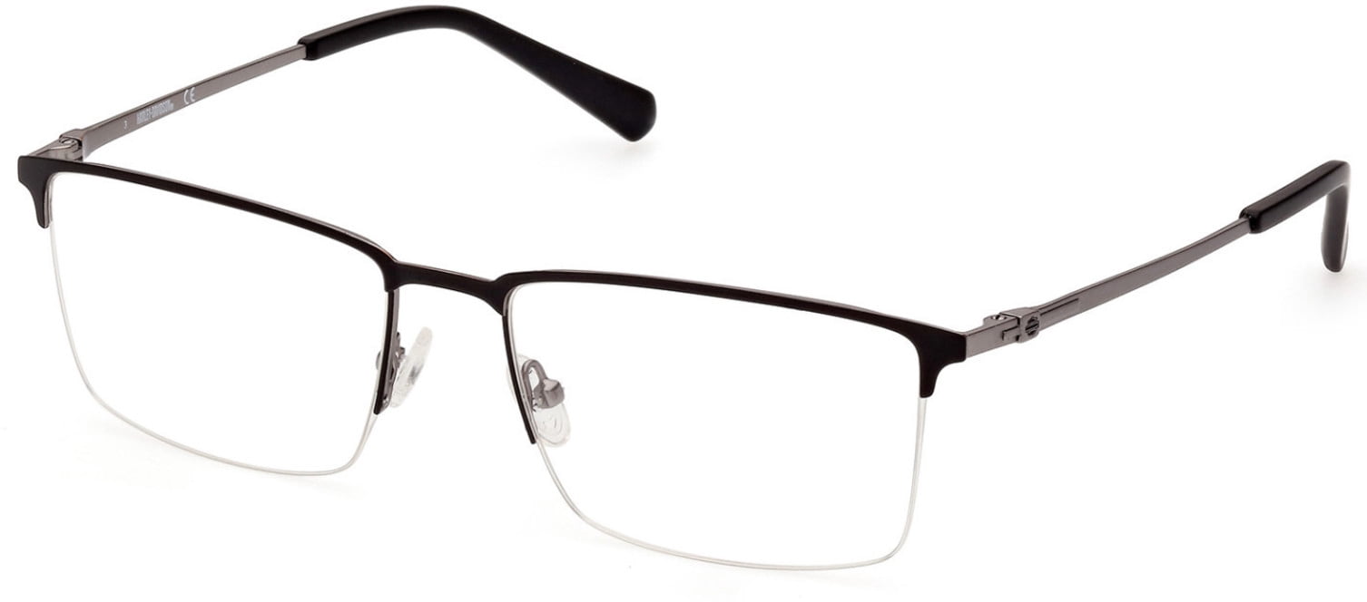 NWT Harley Davidson HD50096-091 56mm New Eyeglasses Eyeglasses Harley-Davidson HD 0915 002 Matte Black - Walmart.com main image 3