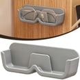 thumbnail image 1 of Eyeglasses Holder, Wall Mounted Sunglasses Storage Organizer, Clear Acrylic Glasses Holder Rack, Compact Wall Display Case for Eyewear Sunglasses and Reading Glasses, Grey, 1 of 4