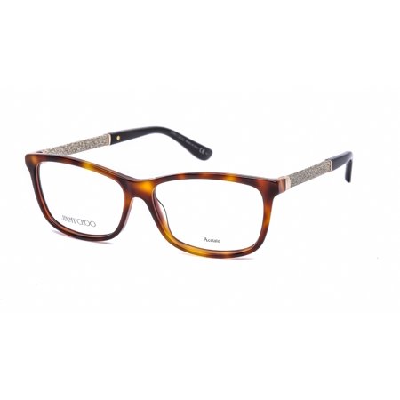Eyeglasses Jimmy Choo JC 167 0KLZ Havana Glitter Black / 00 Demo Lens