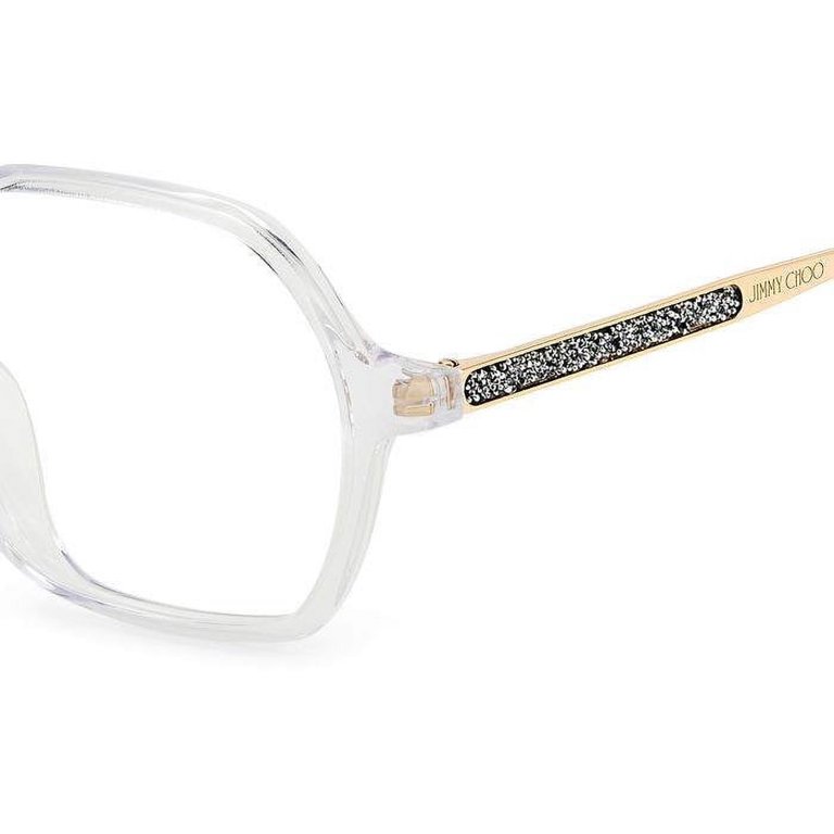 Jimmy choo discount crystal eyeglasses