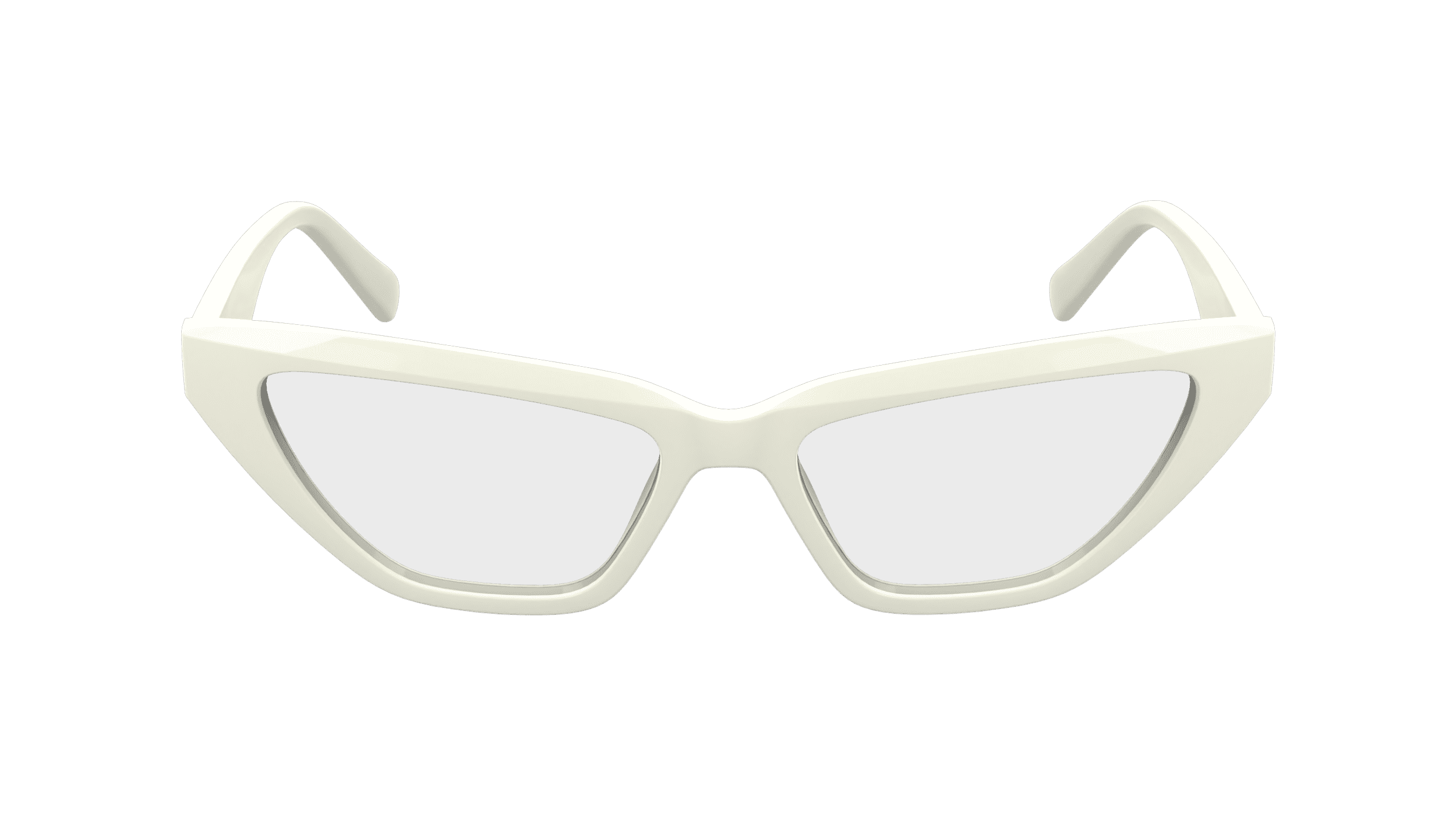 KARL LAGERFELD KL WHITE SUNGLASSES Karl Lagerfeld Unisex Sunglasses with White Plastic Frame  main image 4