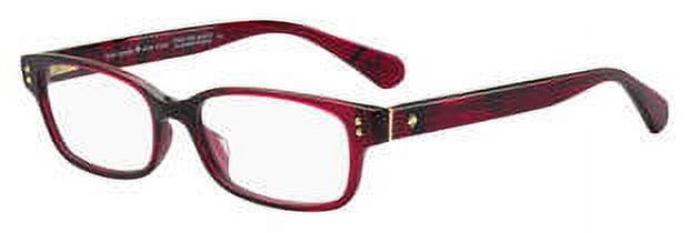 Eyeglasses Kate Spade Lucyann 2 0LHF Opal Burgundy / 00 Demo Lens