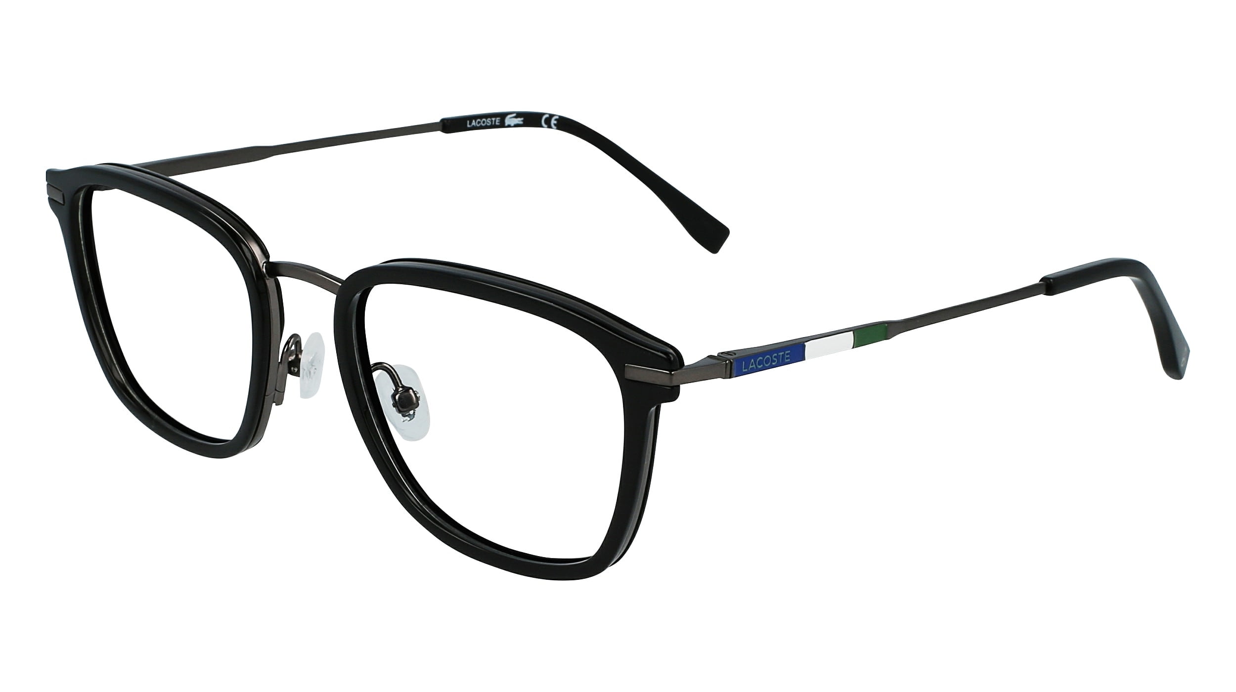 Eyeglasses LACOSTE L 2604 ND 021 Dark Grey/Black - Walmart.com