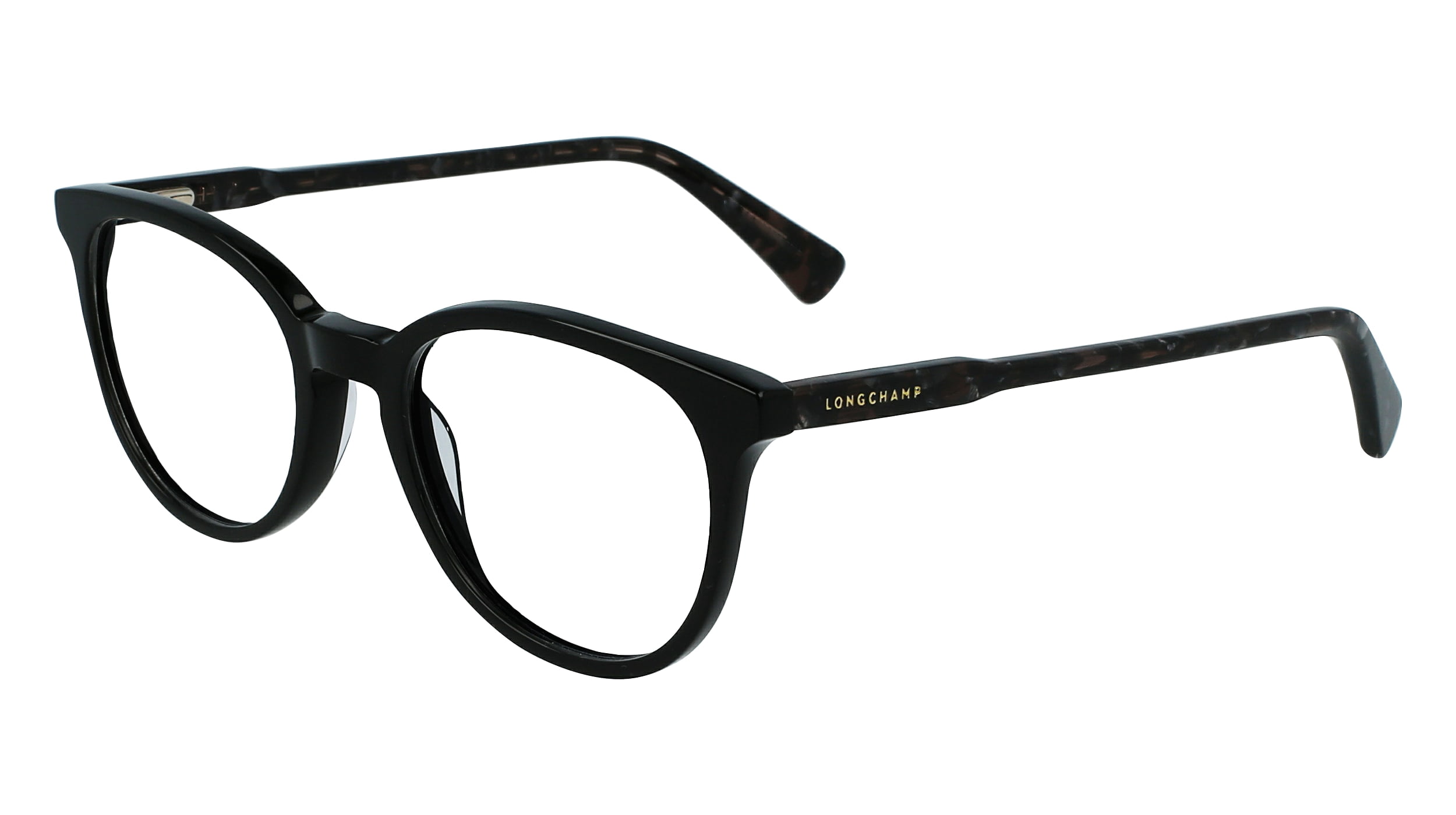 Eyeglasses LONGCHAMP LO 2608 002 Marble Black - Walmart.com display picture 1